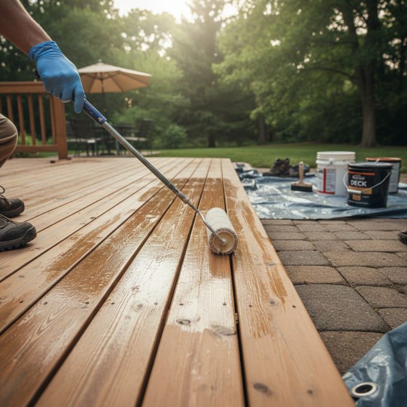 Concrete Deck Sealing in Alpharetta, GA