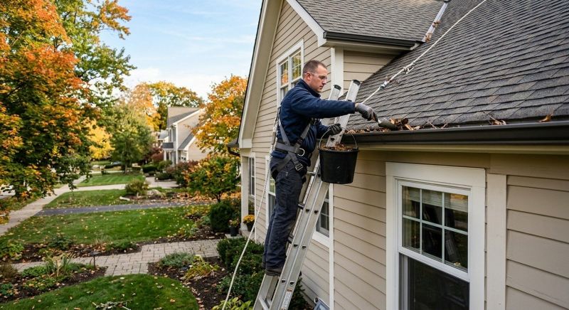 Downspout Cleaning in Fredericksburg, VA