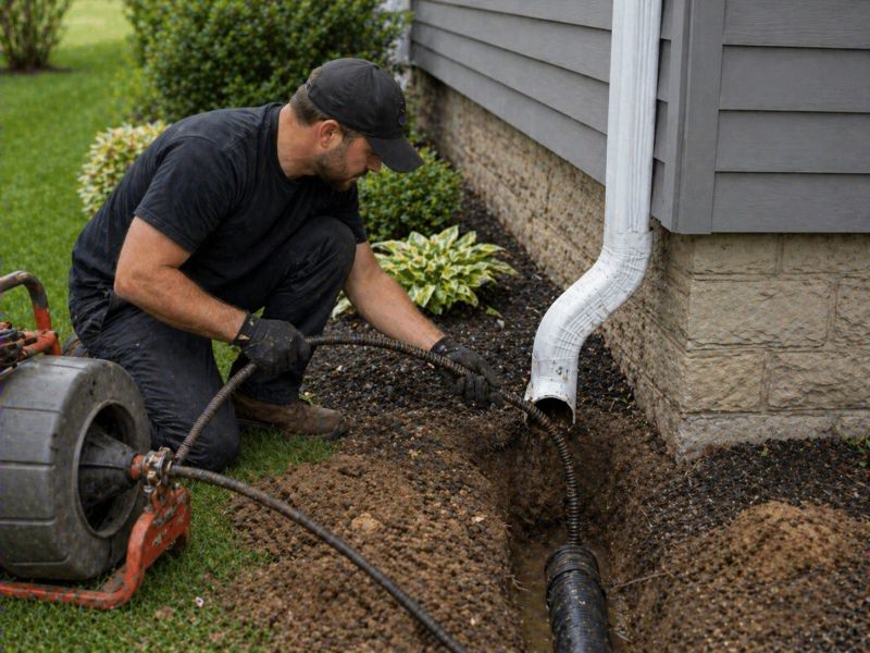 Downspout Cleaning in Longmont, CO