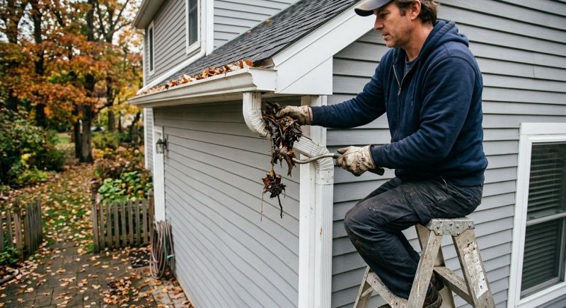 Gutter Blockage Removal in Annapolis, MD