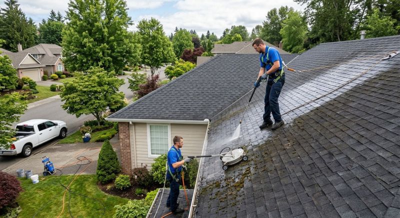 Roof Algae Removal in Vancouver, WA