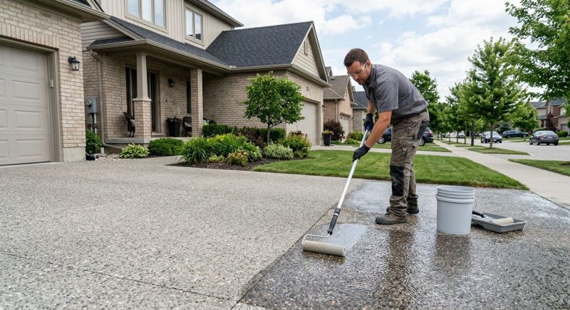 Sidewalk Concrete Sealing in Seattle, WA